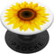 Sunflower Decor Girasol yellow Sun Flower White Background PopSockets Swappable PopGrip
