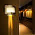 SUNNIOR Wall Lamp Motion Sensor Battery Operated Wall Sconce Dimmable Modern Wall Light for Indoor Hallway Stairway Home Theater