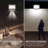SUNNIOR Wall Lamp Motion Sensor Battery Operated Wall Sconce Dimmable Modern Wall Light for Indoor Hallway Stairway Home Theater