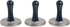 Nordic Ware Starry Night Cast Cookie Stamps, 3-inch rounds, Silver
