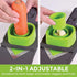 Mueller Handheld Vegetable V Slicer Salad Utensil, Perfect for Salad Zucchini Carrots Onions and All Vegetables, Make Low Carb/Paleo/Gluten-Free Meals, Adjustable Thickness