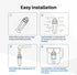 Aqualink Pitcher Water Filter Repacement for Pur CRF950Z, PPT700W, CR-1100C, DS-1800Z, CR-6000C, PPT711W, PPT711, PPT710W, PPT111W, PPT111R and More PUR Pitchers and Dispensers System (4PACK)