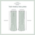 Exclusive Home Indoor/Outdoor Solid Cabana Grommet Top Curtain Panel, Teal, 54x84, 2 Piece