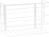 Household Essentials White Double Basket Organizer | Mounts to Solid Cabinet Doors or Walls