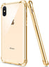 SALAWAT for iPhone Xs Max Case Clear iPhone Xs Max Case Cute Shock Absorption TPU Bumper Phone Case Cover Slim Anti Scratch Hard PC Back Hybrid Protective Case for iPhone Xs Max 6.5inch 2018 (Gold)