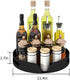 CASUN 11.4 Inch Lazy Susan Turntable,Rotating Spice Rack Storage Tray for Spice Sorting, Spice Rack Organizer for Kitchen Cabinet (Single Tier)
