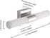 Bathroom Vanity Light Fixture, 7Degobii 16" Inches 8W 6000K Chrome LED Mirror Lights for Bathroom Wall Sconces Bar Lighting