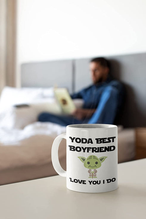 Yoda Best Boyfriend Mug, I Love You Boyfriend Gifts, Best Boyfriend Birthday Gift, Valentine™s Day Gifts For Boyfriend From Girlfriend, Romantic Anniversary Mug, Valentine Mugs For Men, Easter Gift