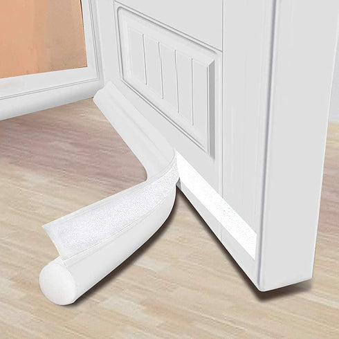MAXTID White Door Draft Blocker Door Strips for Bottom of Doors 30inches Door Insulation Door Sweeper