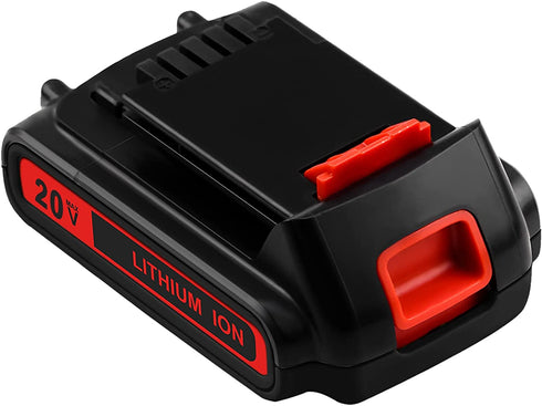 LBXR20 3000mAh Replacement for Black and Decker 20V Lithium Battery Compatible with B and D 20-Volt Max LBX20 LB20 LST220 LBXR20B-2 LBX4020 LBXR2020-OPE LB2X4020-OPE Cordless Power Tools