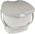 Redmon For Kids 8003 Sure-Close Kitchen Food Scrap Warm Gray Pail, Beige