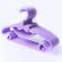 Plastic Kids Hanger,30 Pack Small Hanger Toddler Hangers for Laundry and Closet,Baby Coat Hanger Childrens Durable Hangers,Purple