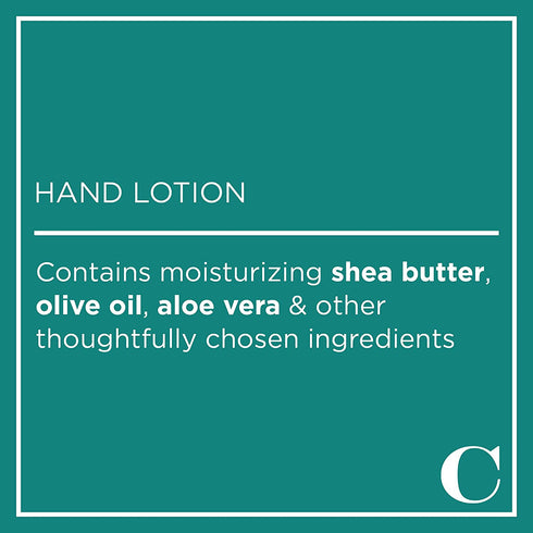 Caldrea Hand Lotion, For Dry Hands, Made with Shea Butter, Aloe Vera, and Glycerin and Other Thoughtfully Chosen Ingredients, Gilded Balsam Birch Scent, 10.8 oz (Packaging May Vary)
