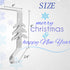 Christmas Stocking Holders for Mantle Set of 4 in 4 Styles, Weighted Stocking Hangers for Mantel Fireplace, Stocking Hooks for Xmas Decoration