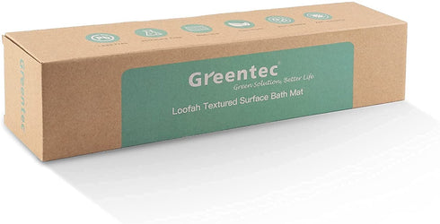 Greentec Bath Mats, Shower Mat Non Slip, PVC Bathtub Mat, Shower Mat, Quick Drying, Breathable, Anti Clog Hair Catcher Standing Pad for Bathroom, Wet Area, 24 x 16 in