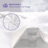 Queen Mattress Protector Waterproof Mattress Cover Queen Size Soft Breathable Noiseless Bed Cover Deep Pocket for 6-18" Pad, Washable Hypoallergenic Vinyl Free for Pets Kids Adults, White (Queen)