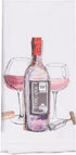 Kay Dee Designs Choice Wine Artistic Kitchen Bar Towel Bundle, Set of 2