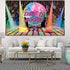 70s Theme Party Decorations Disco Backdrop Banner 60's 70's 80's Photo Booth Backdrop Wall Decorating for Disco Birthday Party Supplies, 72.8 x 43.3 Inch