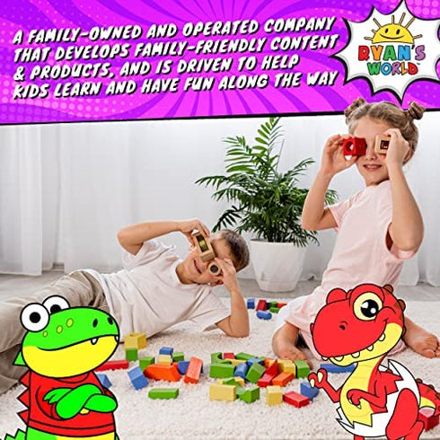 FirstTrends Ryan’s World Interactive Camera for Kids, Fun Rechargeable Camera for Children with Video, 4 x Zoom Camera, MP3 Player, Cool Games & More- SD Card Included- Retro Toy for Kids Aged 3+