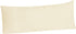 Luxury Egyptian Cotton 300 Thread Count Body Pillowcase - fits 20 x 54 Inch Body Pillow, Envelope Closure (Qty. 1, Ivory)
