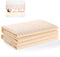 Waterproof Baby Bed Pad Maveek 47.2'' x 27.6'' Baby Organic Mattress Pad Bamboo Blanket Toddler Bed Sheet Protector Reusable High Absorbent Mattress Protector Baby Diaper Changing Pad