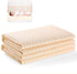 Waterproof Baby Bed Pad Maveek 47.2'' x 27.6'' Baby Organic Mattress Pad Bamboo Blanket Toddler Bed Sheet Protector Reusable High Absorbent Mattress Protector Baby Diaper Changing Pad