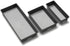 madesmart Classic 3-Tray Bin Pack - Granite | CLASSIC COLLECTION | Multi-Purpose Storage | Soft-grip Lining and Non-slip Rubber Feet | Durable | BPA-Free