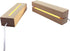 SYWAN 2Pack 6 inch Wood Rectangle Display Pedestal,Wooden Rectangle Led Lights Display Base for Acrylic and Plexiglass,Wood Night LED Light Lamp Base
