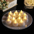 Homemory 24 Pack Waterproof Flameless Floating Tealights, Warm White Battery Flickering LED Tea Lights Candles - Wedding, Party, Centerpiece, Pool & SPA