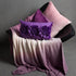 JWH 3D Flower Throw Pillow Covers Aesthetic Sunflower Pillow Cases Cute Pillowcase Handmade Decorative Rectangle Velvet Cushion Covers Farmhouse Sofa Couch Floor Decor Plush Shams 12x20 Inch Purple