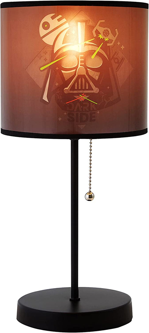 Idea Nuova Lucas Star Wars Darth Vader Kids Table Stick Lamp