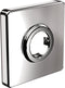 Moen 147572 Acc-Core Modern Square Shower Arm Flange, Small, Chrome