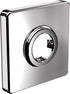 Moen 147572 Acc-Core Modern Square Shower Arm Flange, Small, Chrome