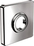 Moen 147572 Acc-Core Modern Square Shower Arm Flange, Small, Chrome