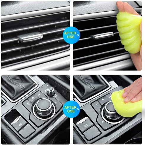 ColorCoral Keyboard Cleaner Universal Dust Cleaning Kit Car Cleaning Electronic Dust Cleaning Slime Putty Detailing Jelly Dust Remover (1Pack)