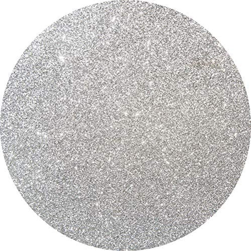 Hemway Glitter Paint Additive Glitter Crystals for Acrylic Paint, Interior & Exterior Walls, Wood, Varnish, Furniture, Matte, Gloss, Satin, Silk - 100g / 3.5oz - Silver