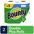 Bounty Select-A-Size Paper Towels, White, 2 Double Plus Rolls = 5 Regular Rolls