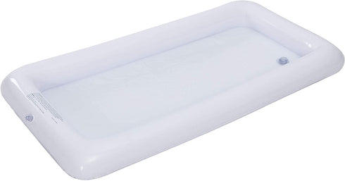 Inflatable Serving Bars with Drain Plug (3 Sets), Inflatable Cooler Ice Buffet Salad Serving Trays for Indoor Outdoor Summer Beach Luau Party, Picnic, and Pool Party
