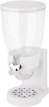 Zevro /GAT101C Indispensable Dry Food Dispenser, Single Control, White/Chrome