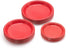 Exquisite Red Plastic Plates 100 Count I 9 Inch I Round Red Disposable Plates - Disposable Red Dinner Party Plates For All Occasions - Red Plastic Party Plates For Parties