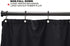 BRIOFOX Tension Curtain Rod 27-43 Inches, Rust-Resistance Shower Curtain Rod for Windows or Doorways, Matte Black
