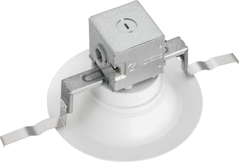 Lithonia Lighting RD 30K 90CRI MW M6 6JBK Canless Kit 6" Baffle, Round, 3000 K, 90 CRI, Matte white, 6