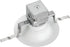 Lithonia Lighting RD 30K 90CRI MW M6 6JBK Canless Kit 6" Baffle, Round, 3000 K, 90 CRI, Matte white, 6
