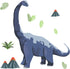 RoomMates RMK4104GM Brachiosaurus Dinosaur Peel and Stick Giant Wall Decals