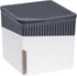 WENKO Portable Dehumidifier, Compact and Rechargeable, Moisture Absorber for Bathroom, Bedroom, Garage, Closet, 2800 Cubic Feet, 2.2lbs, White, 6.18 x 6.5 x 6.5, Large