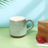 LMYFFF Large Ceramic Coffee Mug,21 Oz, Green Big Tea Cup for Office and Home, Dishwasher and Microwave Safe€¦