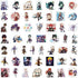 shubiao Genshin Impact Stickers 100pcs Game Stickers for Teens Kids Adults Vinyl Waterproof Stickers for Laptop Water Bottle Skateboard