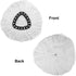 5Pack Spin Mop Heads Replacements, Easy Cleaning Microfiber Mop Refills, 360 Degree Spin Mop Replacement Heads, Easy Wring Spin Mop Refill for All Hard Surfaced Floors