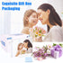Acrylic 5X7 Clear Acrylic Picture Frames, Magnetic Picture Frames with Gift Box Package, Double Sided Acrylic Photo Frames Stand in Desk or Table, Pack of 2?Bonus Microfiber Cloth + 2 Pack Stand)