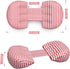 Pregnancy Pillow, Side Sleeper Maternity Belly Support Pillows Double Wedge for Both Bump and Back Best Pregnant Mom Gift
